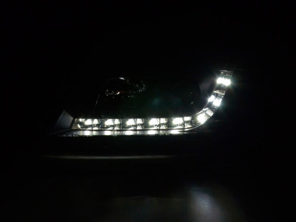 Phares Daylight LED feux de jour Audi A6 4B 97-00 noir - – Image 3