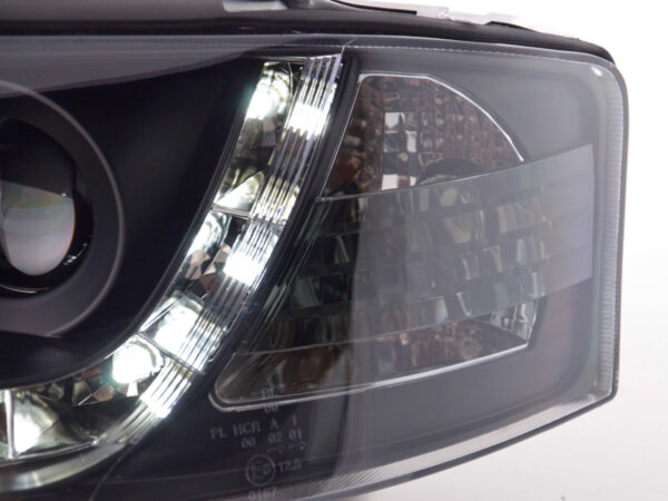 Phares Daylight LED feux de jour Audi A6 4B 97-00 noir - – Image 5