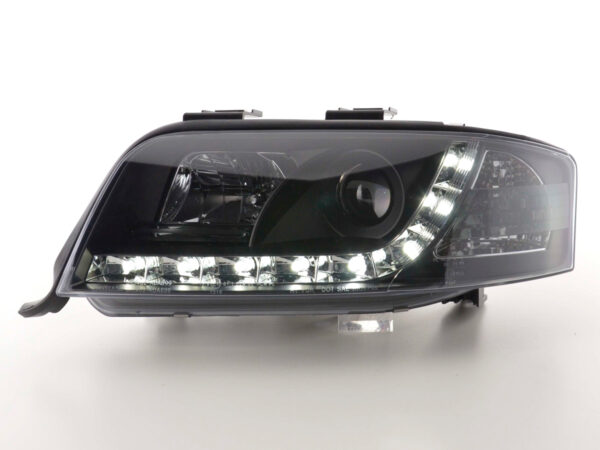 Phare Daylight LED feux de jour Audi A6 4B 01-03 noir - – Image 2