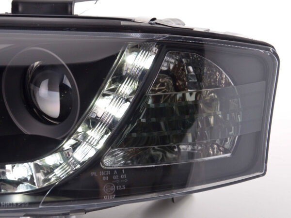 Phare Daylight LED feux de jour Audi A6 4B 01-03 noir - – Image 5