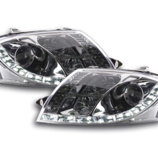 Phares Daylight LED feux de jour Audi TT type 8N 99-05 chrome -