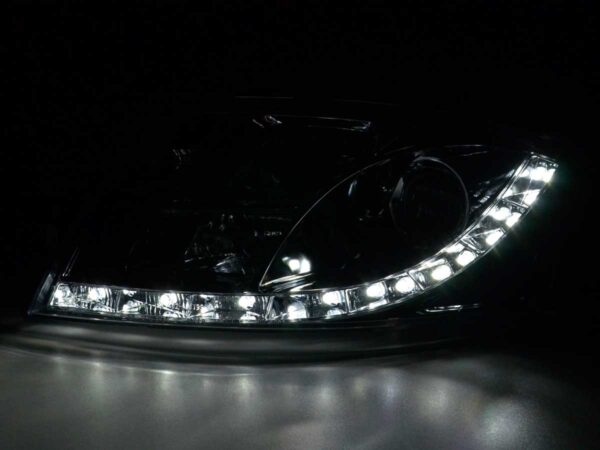 Phares Daylight LED feux de jour Audi TT type 8N 99-05 chrome - – Image 3