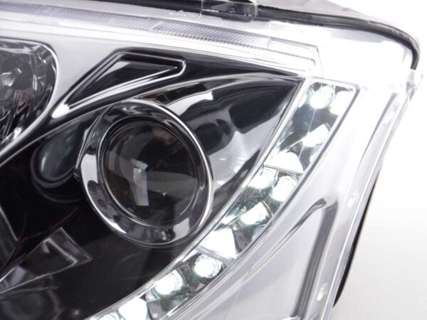Phares Daylight LED feux de jour Audi TT type 8N 99-05 chrome - – Image 5