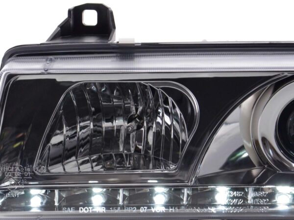 Phares Daylight Feux de jour à LED BMW Série 3 E36 Coupé / Cabrio 92-98 chromé pour conduite à droite - – Image 6
