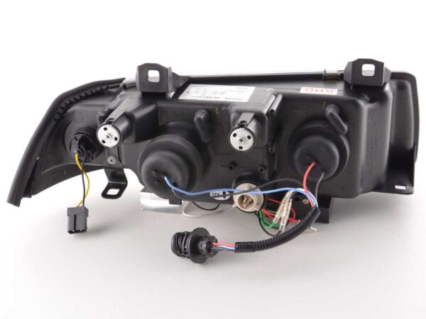 Phares Daylight Feux de jour à LED BMW Série 3 E36 Limo / Touring noir pour conduite à droite - – Image 7