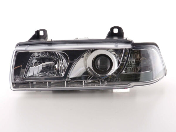 Phares Daylight LED Feux de jour LED BMW 3er E36 Coupé, Cabrio 92-99 chrome - – Image 4