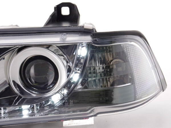 Phares Daylight LED Feux de jour LED BMW 3er E36 Coupé, Cabrio 92-99 chrome - – Image 5