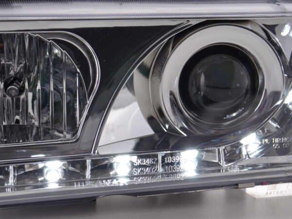 Phares Daylight LED Feux de jour LED BMW 3er E36 Coupé, Cabrio 92-99 chrome - – Image 6