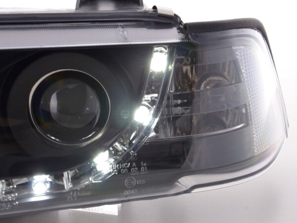 Phare Daylight LED Feux de jour à LED BMW Série 3 E36 Coupé 92-99 noir - – Image 5