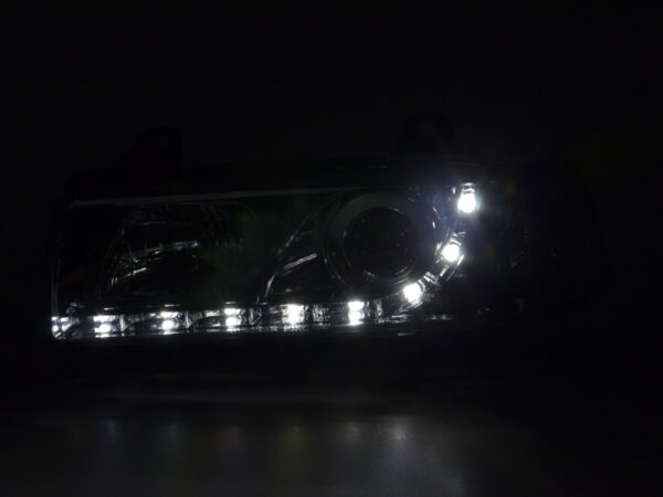 Phares Daylight Feux de jour à LED BMW Série 3 E36 berline 92-98 chrome - – Image 3