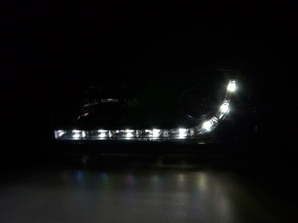 Phares Daylight Feux de jour à LED BMW Série 3 E36 berline 92-98 noir - – Image 3