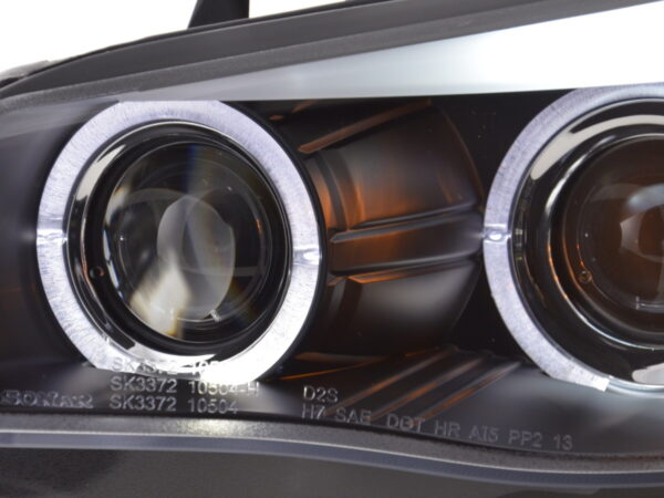 Phares pour BMW Série 5 E60 / E61 03-07 noir - – Image 5