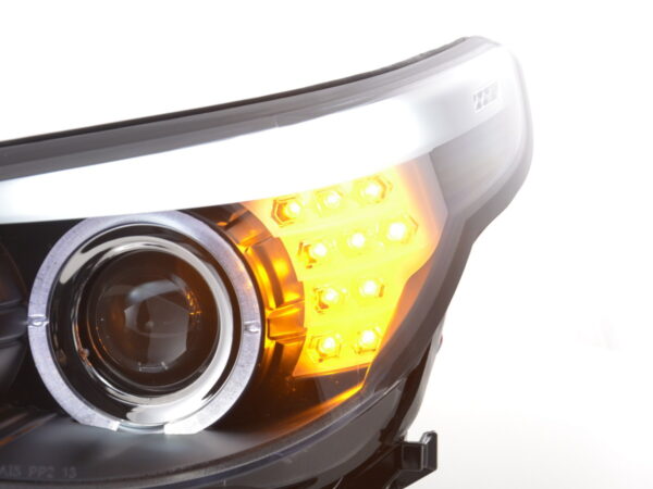 Phares pour BMW Série 5 E60 / E61 03-07 noir - – Image 6
