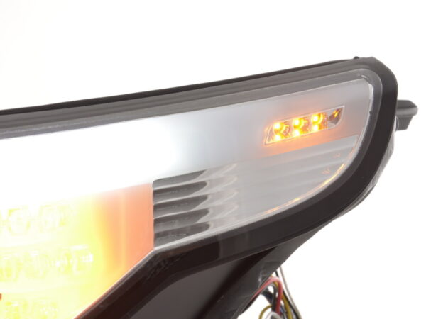 Phares avant xenon angel eyes LED BMW Série 5 E60 / E61 03-04 chrome pour conduite à droite - – Image 6