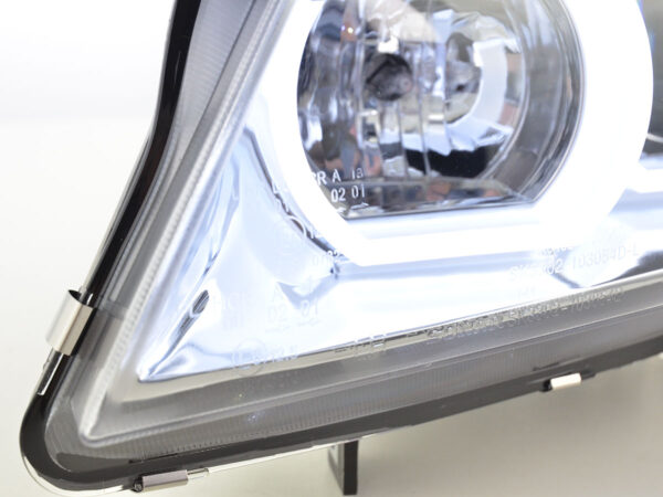 Phare Daylight LED DRL look BMW 3er E90 / E91 05-08 chrome - – Image 3