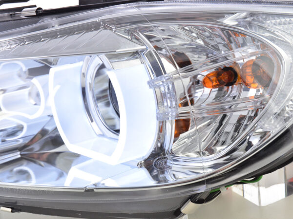 Phare Daylight LED DRL look BMW 3er E90 / E91 05-08 chrome - – Image 4