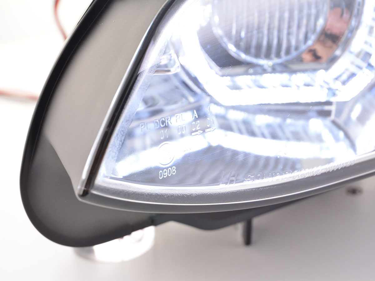 Phares Xenon Daylight LED feux de jour BMW Série 3 E92 / E93 06-10 chrome - – Image 3