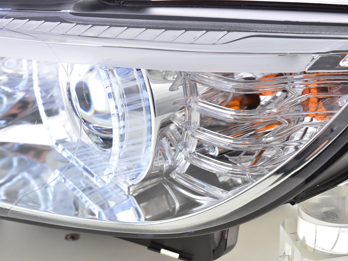 Phares Xenon Daylight LED feux de jour BMW Série 3 E92 / E93 06-10 chrome - – Image 4