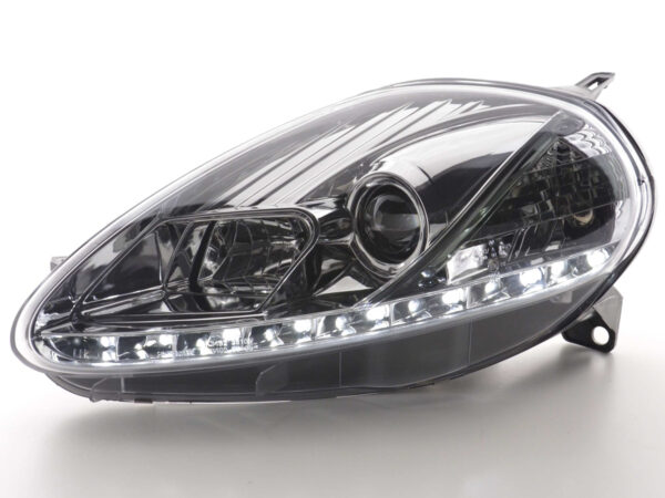 Phare Daylight LED feux de jour Fiat Grande Punto 199 chrome - – Image 2
