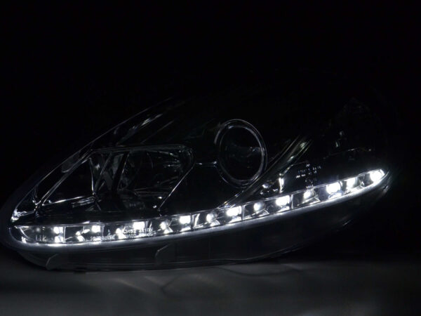 Phare Daylight LED feux de jour Fiat Grande Punto 199 chrome - – Image 3