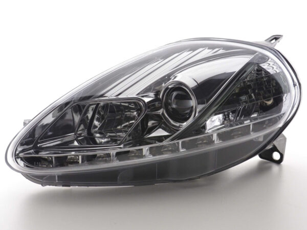 Phare Daylight LED feux de jour Fiat Grande Punto 199 chrome - – Image 4