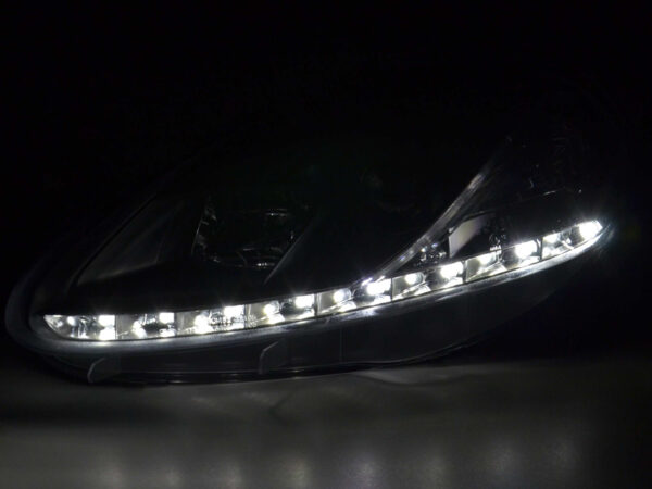 Phare Daylight LED feux de jour Fiat Grande Punto 199 noir - – Image 3
