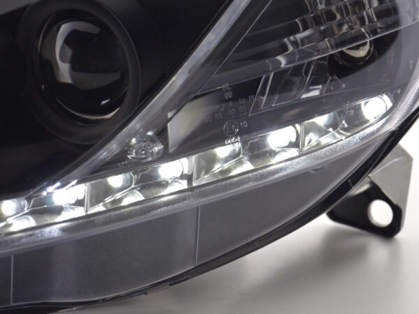 Phare Daylight LED feux de jour Fiat Grande Punto 199 noir - – Image 5