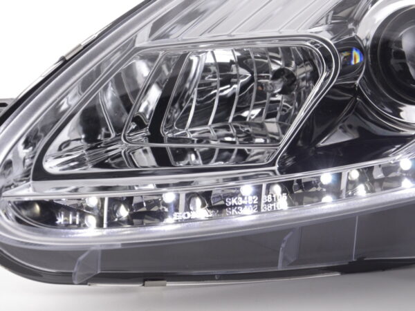 Phare Daylight LED DRL look Fiat Grande Punto type 199 05-08 chrome - – Image 4