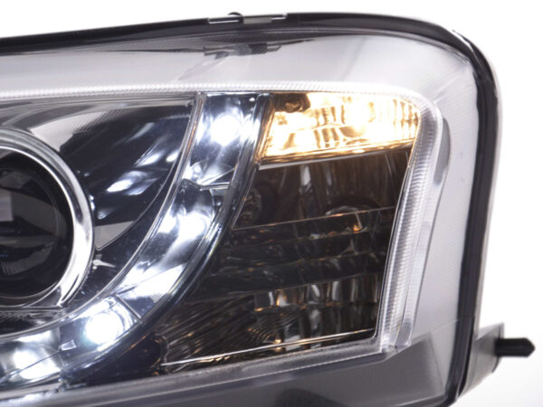 Phares Daylight LED Feux diurnes Fiat Stilo 01-06 chrome - – Image 5