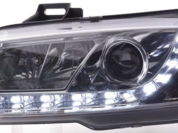 Phares Daylight LED Feux diurnes Fiat Stilo 01-06 chrome - – Image 6