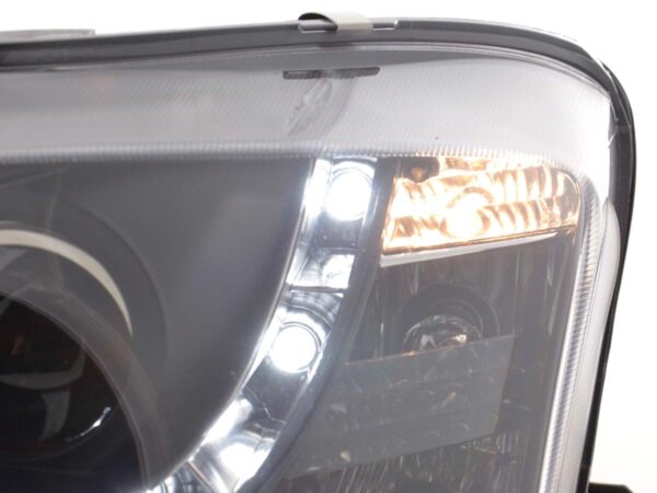 Phare Daylight LED feux de jour Fiat Stilo 01-06 noir - – Image 5