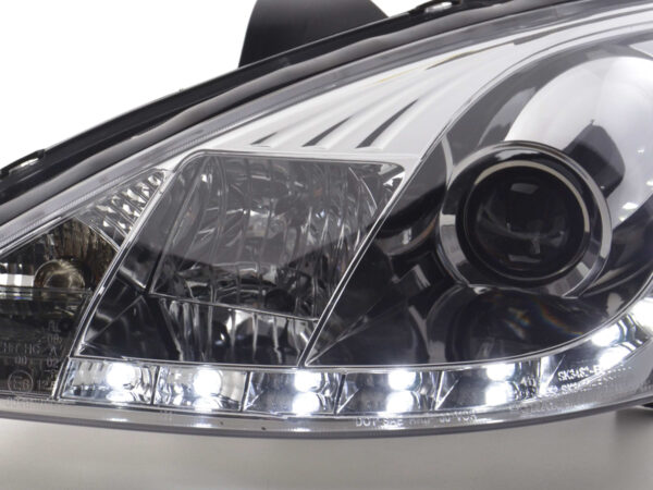 Phare Daylight LED feux de jour Ford Focus 1 C170 chrome - – Image 6