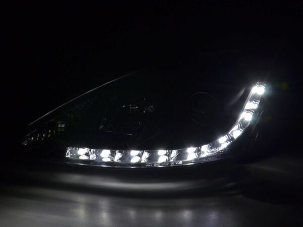 Phare Daylight LED feux de jour Ford Focus 1 C170 noir - – Image 3