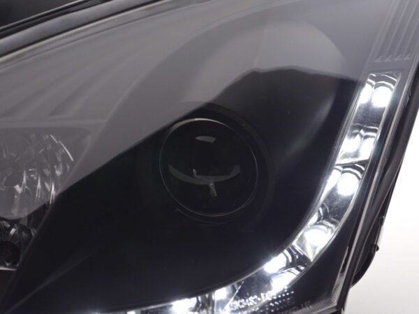 Phare Daylight LED feux de jour Ford Focus 1 C170 noir - – Image 5