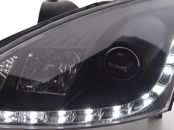 Phare Daylight LED feux de jour Ford Focus 1 C170 noir - – Image 6