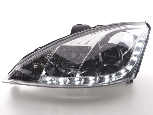 Phare Daylight LED feux de jour Ford Focus 1 C170 chrome - – Image 2