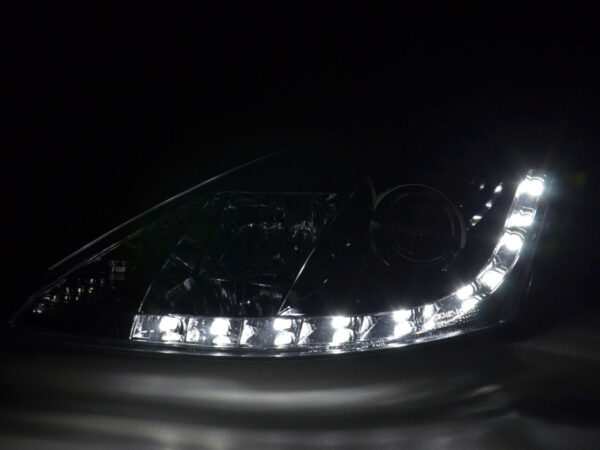 Phare Daylight LED feux de jour Ford Focus 1 C170 chrome - – Image 3