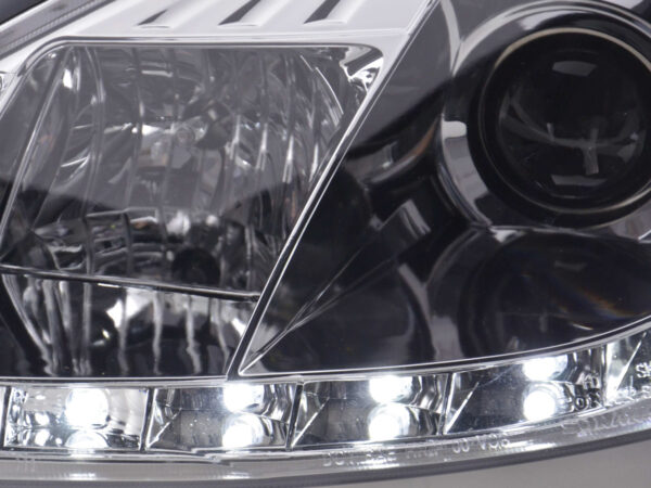 Phare Daylight LED feux de jour Ford Focus 1 C170 chrome - – Image 6