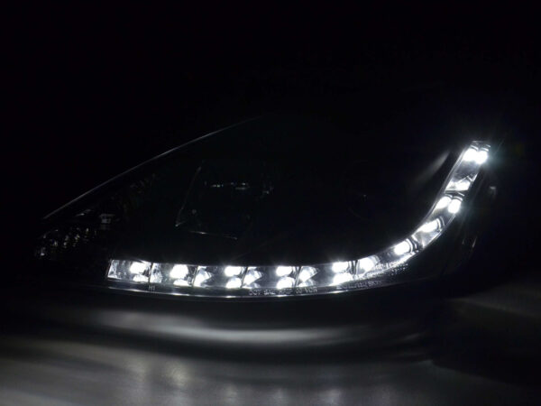 Phare Daylight LED feux de jour Ford Focus 1 C170 noir - – Image 3