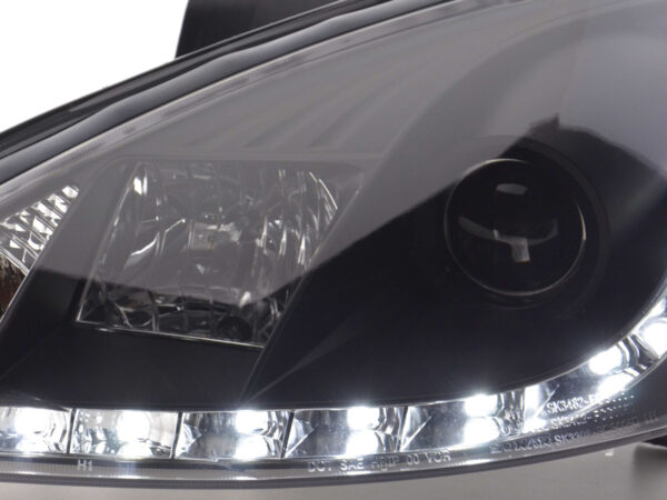 Phare Daylight LED feux de jour Ford Focus 1 C170 noir - – Image 6
