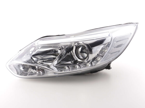 Phare Daylight LED DRL look Ford Focus 3 2010- chrome - – Image 2
