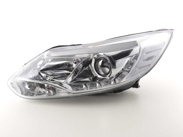 Phare Daylight LED DRL look Ford Focus 3 2010- chrome - – Image 4