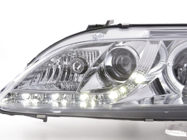 Phare Daylight LED DRL look Mazda 6 Limo 02-07 chrome - – Image 4