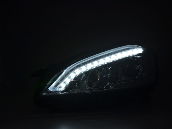 Phare Daylight LED DRL look Mercedes-Benz Classe S (221) 05-09 chrome - – Image 2