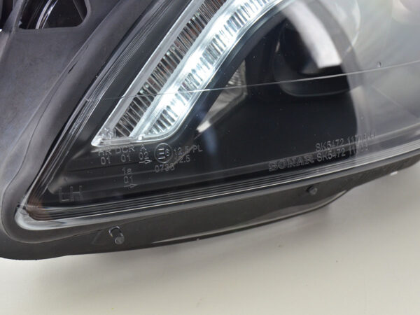 Phare Daylight LED DRL look Mercedes-Benz Classe S (221) 05-09 noir - – Image 3
