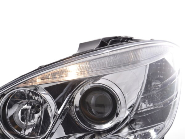 Phare Daylight LED DRL look Mercedes Classe C W204 07-10 chrome - – Image 5