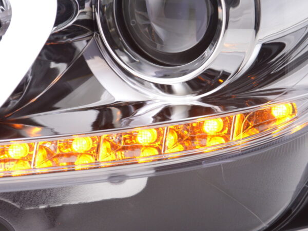 Phare Daylight LED DRL look Mercedes Classe C W204 11-14 chrome - – Image 6