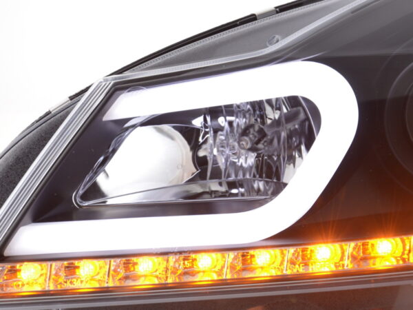 Phare Daylight LED DRL look Mercedes Classe C W204 11-14 noir - – Image 5
