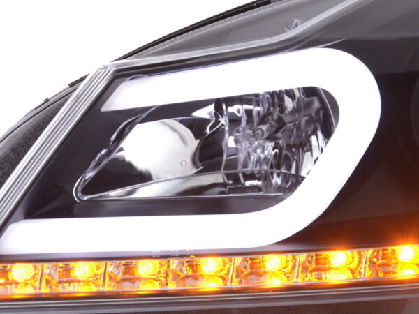 Phare Daylight LED DRL look Mercedes Classe C W204 11-14 noir - – Image 5