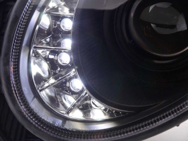 Phare Daylight LED DRL look Mercedes Classe E 211 06-09 noir - – Image 5